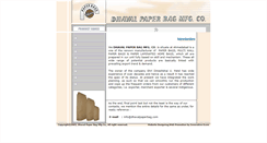 Desktop Screenshot of dhavalpaperbag.com
